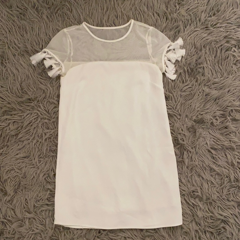 Lulu’s White Shift Dress